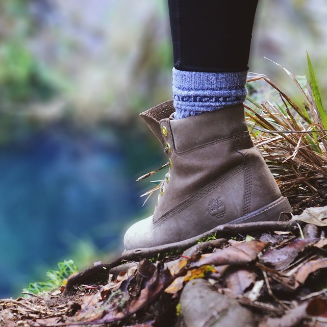 Hidden blue Lagoon, North Island, New Zealand