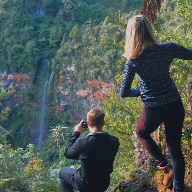 Tupapakurua Falls, North Island, New Zealand
